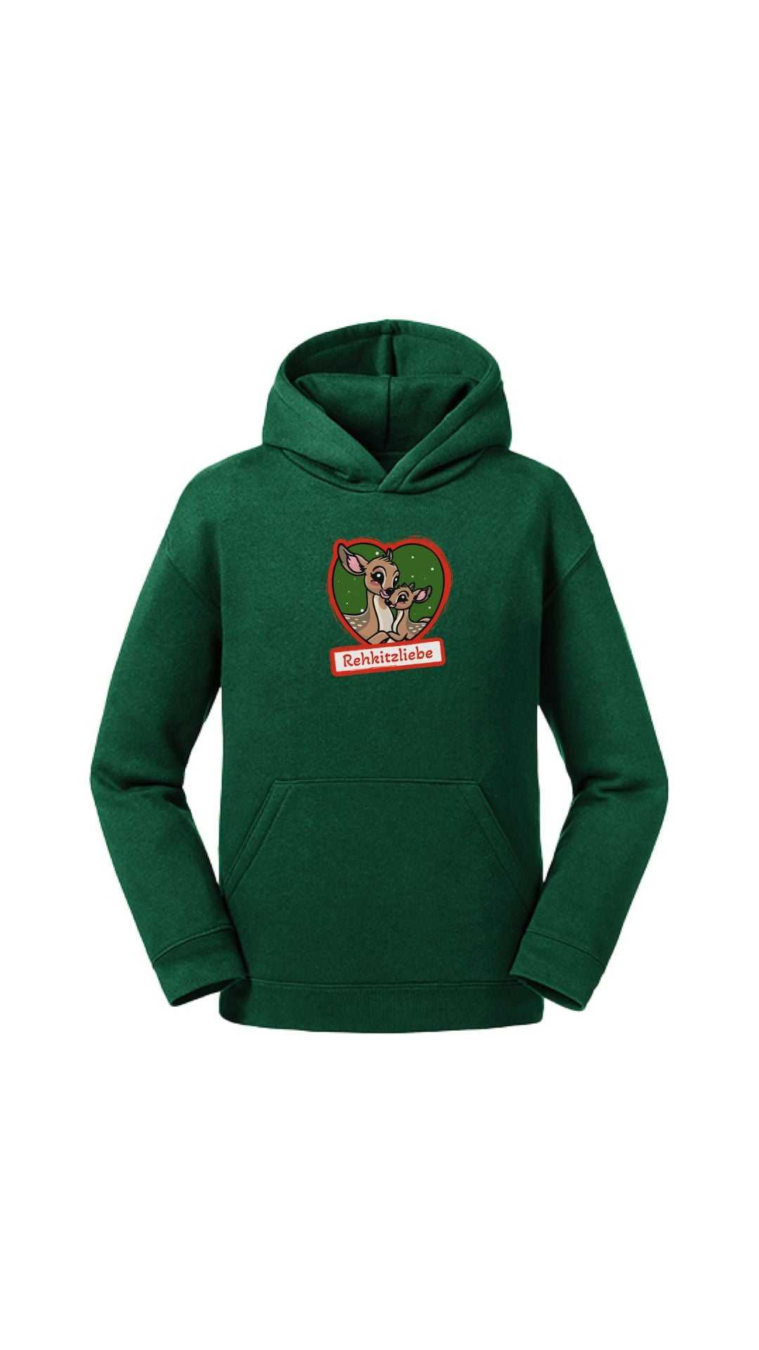 Kids Hoodie - Bottle Green