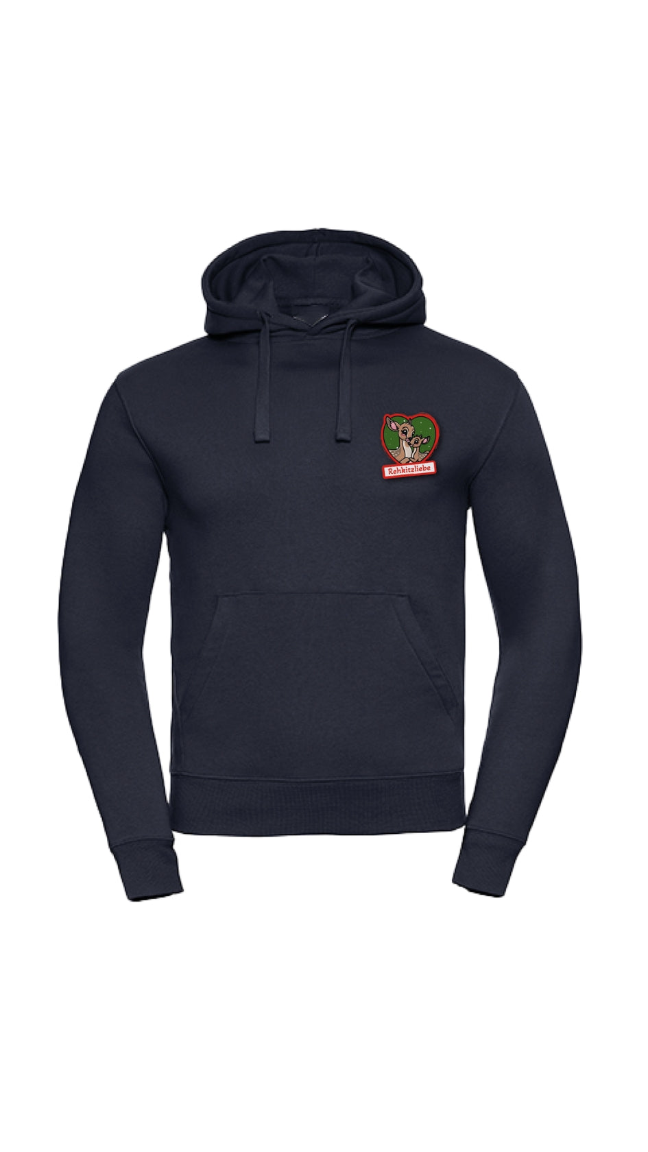 Hoodie Unisex Rehkitzliebe - French Navy