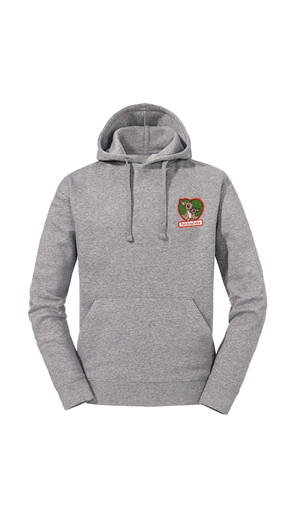 Hoodie Unisex Rehkitzliebe - Sport Heather