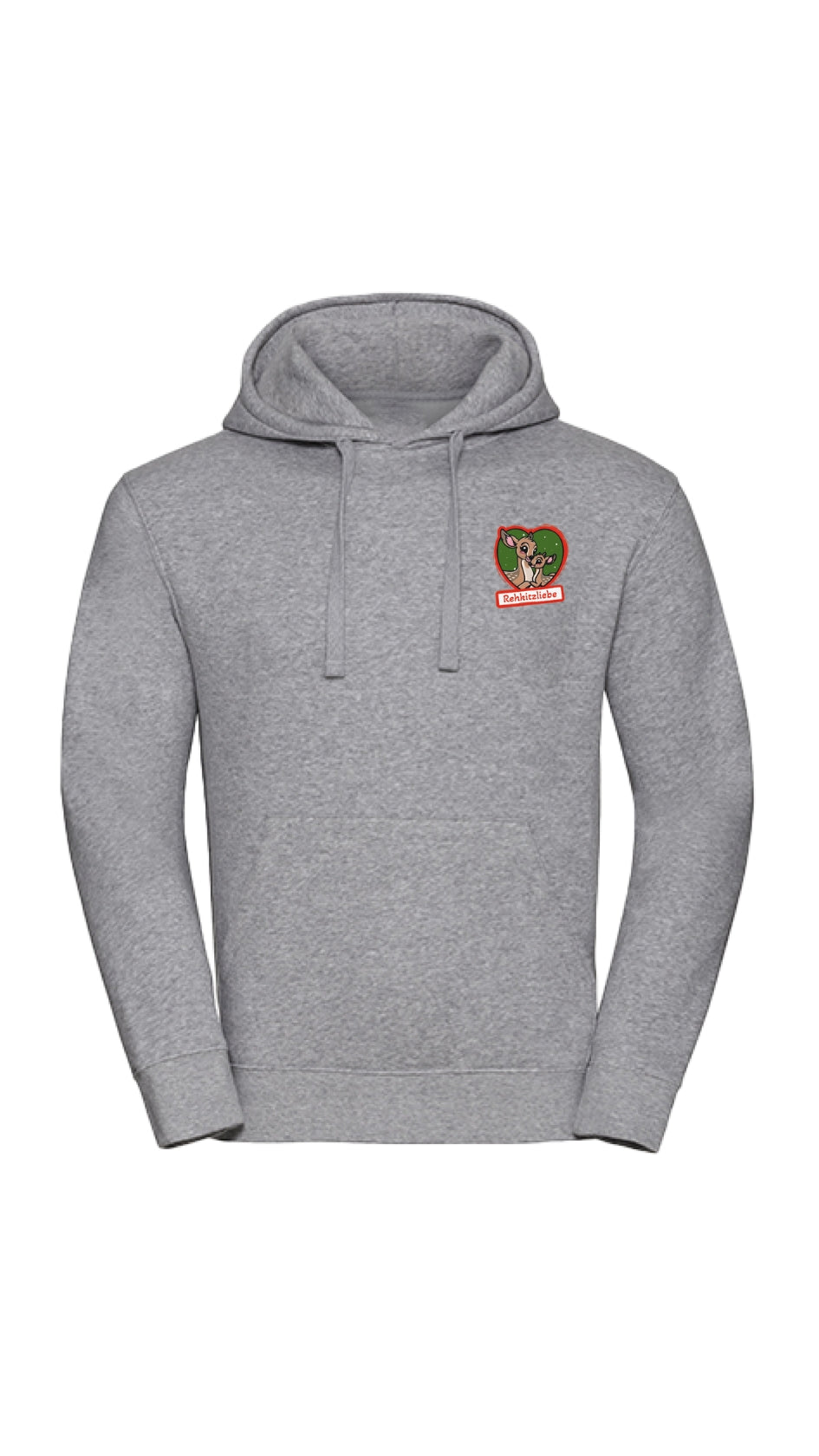 Hoodie Unisex Rehkitzliebe - Light Oxford