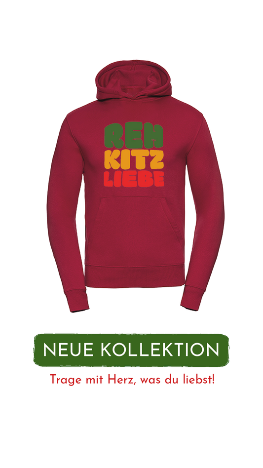 Hoodie Unisex "Rehkitzliebe" Bold Cosmic - verschiedene Farben