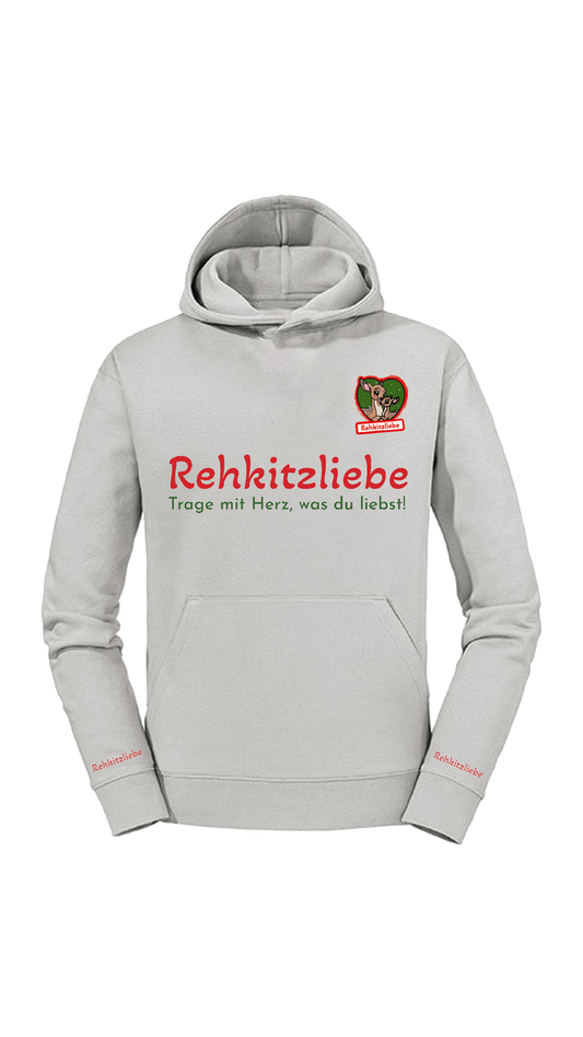 Hoodie Unisex "Rehkitzliebe" Druck: Classic Red - verschiedene Farben